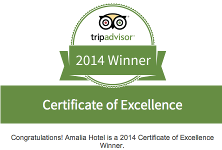TripAdvisor 2014 Certificate of Excellence Hotel Amalia Vaticano, Roma