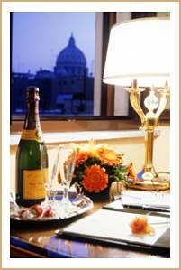 Vatican View from Hotel Amalia